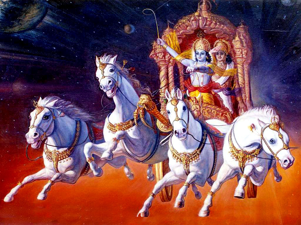 in the bhagavad gita krishna counsels arjuna to